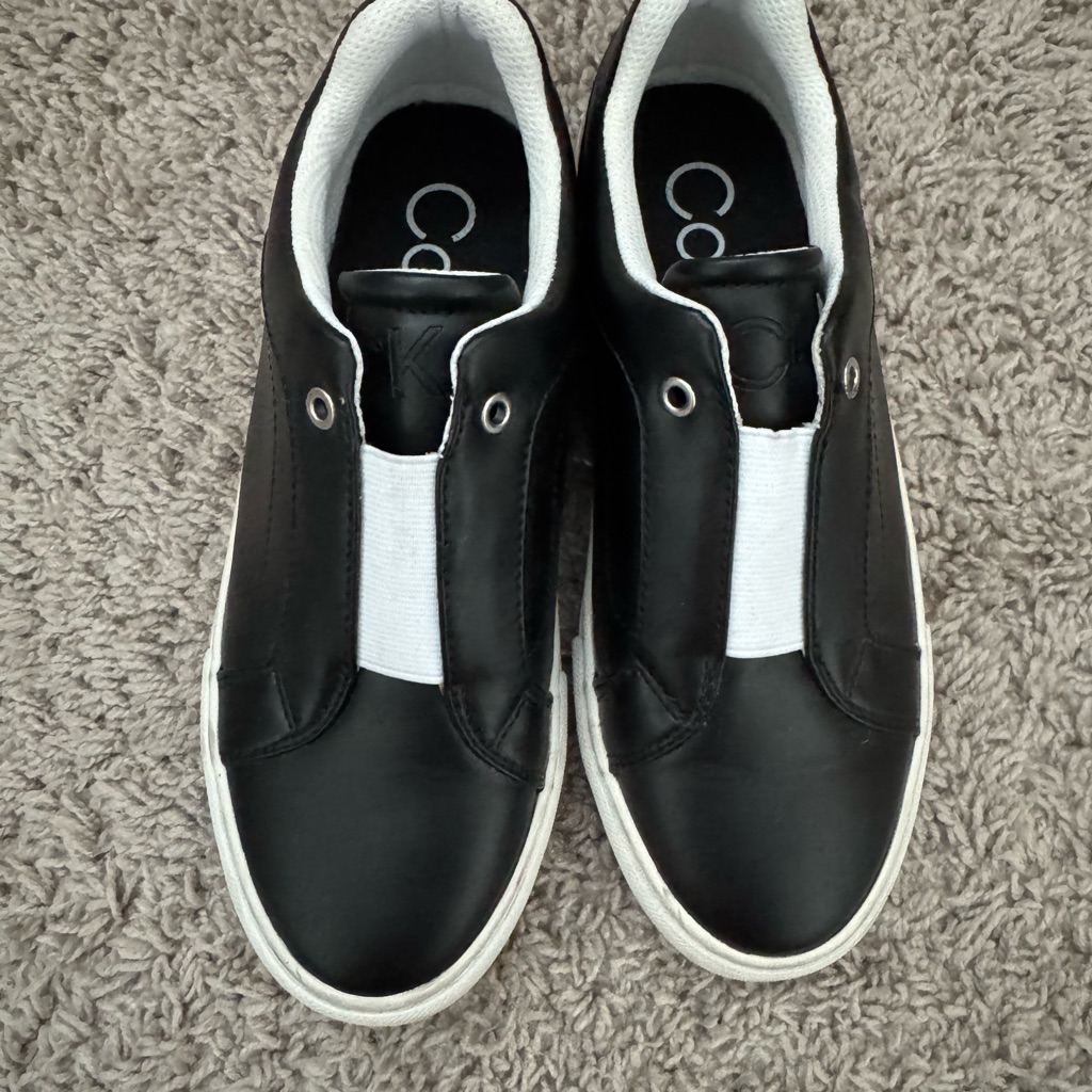 Calvin Klein Black And White Men's Sneakers